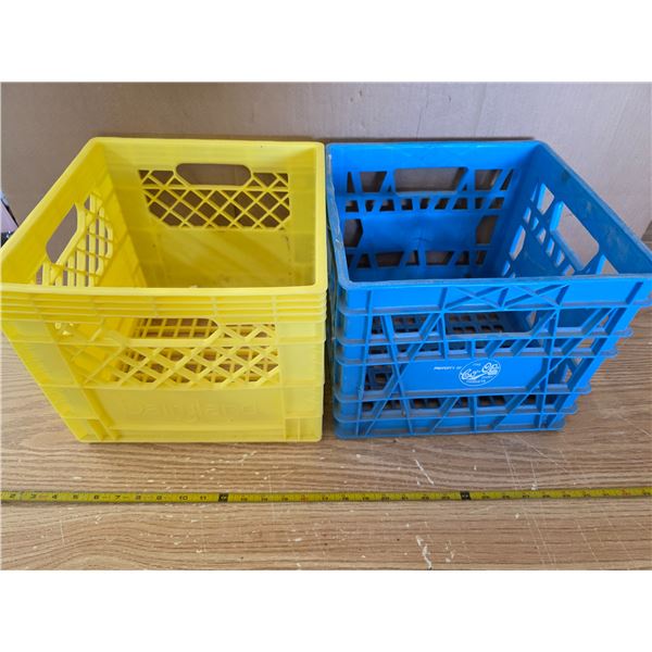 2 milk crates
