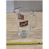 Image 1 : Embossed schlitz beer pitcher- 9"H
