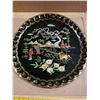 Image 2 : Glass dish and decorative tray