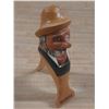Image 4 : Vintage Norwegian hand-carved wooden character nutcracker.