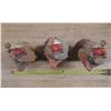 Image 3 : (3) Vintage Henning Engelsen Norwegian hand-carved wooden troll figurine featuring a princess on its