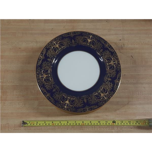 (12) Vintage Royal Worcester 10.5" Dinner Plates.