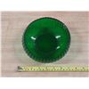 Image 2 : Vintage Emerald Green Glass Bowl and Vintage Jeannette Glass Bowl.