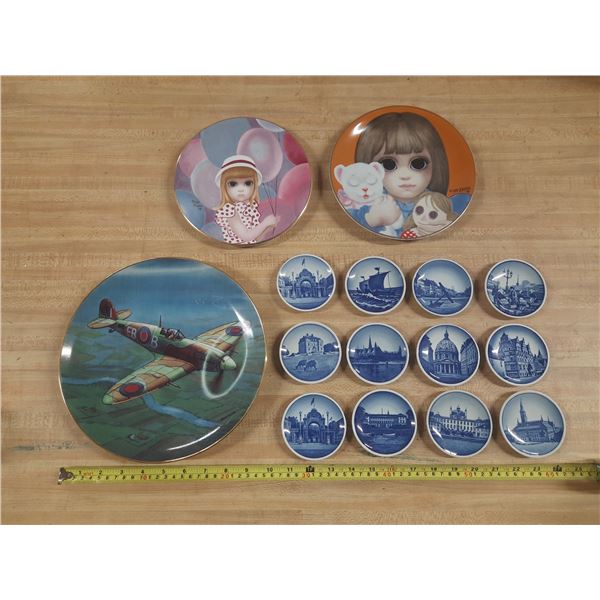 Lots of Vintage Collectible Plates.