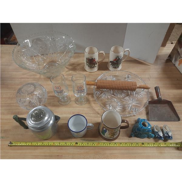 Collection of Vintage Items.