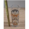 Image 1 : Vintage Culver Seville pattern glass cocktail pitcher.