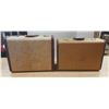 Image 1 : (2) Vintage, hard-shell storage cases.