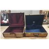 Image 6 : (2) Vintage, hard-shell storage cases.