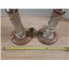 Image 2 : (2) Vintage Lamps - Height 31" (Working) (No Shade Available)