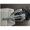 Image 2 : Fishing Water Grass Knife 10m Rope Galvanized Iron Foldable Sturdy Weed Remover. (New)