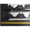 Image 3 : (2) Black stainless steel stove gap covers. (New) (You Can Use For 2 Stoves)