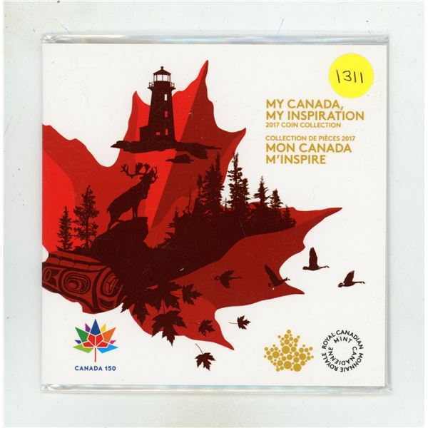 1867 – 2027 My Canada My Inspiration coin collection. Includes 2 colourized coins. Unopened