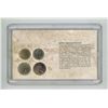 Image 2 : The Americana Series: North American Wildlife. Contains a 1967 rabbit nickel, 1986 beaver 5 Cents, 1