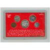 Image 2 : Canadian World War II Coin Set. Includes 3 silver coins.
