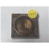 Image 1 : Saskatchewan Government Insurance medal commemorating the 1979 new building. Mounted on marble, the 