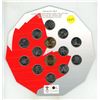 Image 1 : 2010 Vancouver Olympic Games Coin Collection. 14-coin set. Unopened.