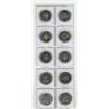 Image 2 : Set of 10 British Columbia Trade Dollars from Burnaby to Victoria.