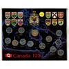 Image 1 : 1992 Canada 125 Set. One 25 Cents coin for each province and territory, plus a special Loonie for Ca