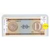 Image 1 : Cuba. ND 20 Foreign Exchange Pesos. AU.