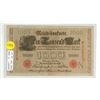 Image 1 : Germany – Empire. 1910 100 Mark Reichsbanknote. VF.