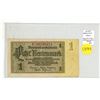 Image 1 : Nazi Germany. 1937 1 Rentenmark Rentenbankschein. Stabilization Bank. Fine+.