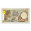 Image 1 : France. 1940 100 Francs. VG or higher.