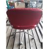 Image 5 : Red Colour Steel Frame Office Chair. (Height 36")
