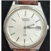Image 2 : Leather Strap Seiko Watch