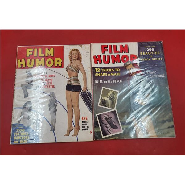 2 VTG Film Humor Magazines