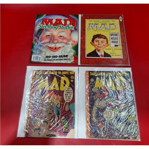 4 VTG MAD Magazines