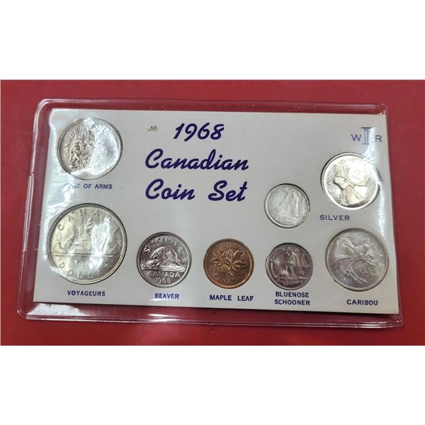 1968 Canadian Coin Set