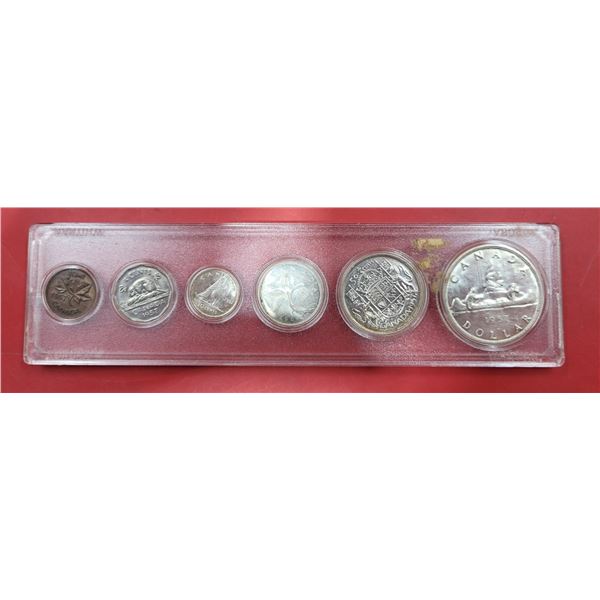 1957 Canadian Coin Set (Some Silver Coins)