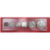 Image 1 : 1957 Canadian Coin Set (Some Silver Coins)
