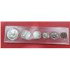 Image 2 : 1957 Canadian Coin Set (Some Silver Coins)