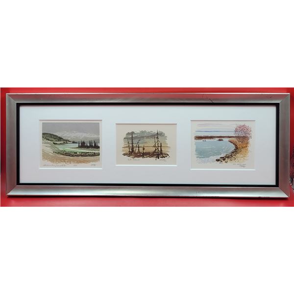Framed, Signed, & Numbered Landscape Prints by Weber