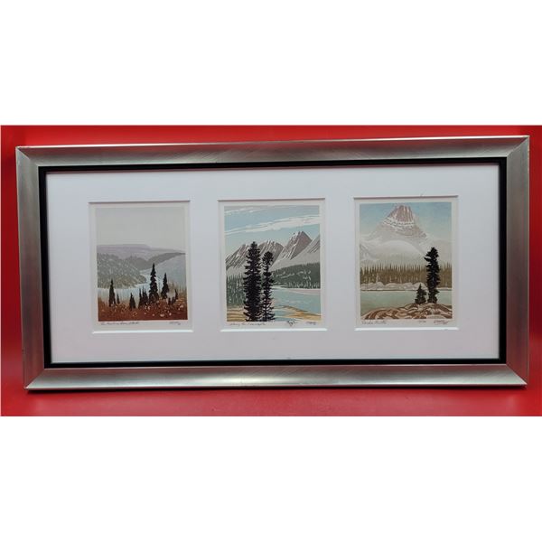 Framed, Signed, & Numbered Landscape Prints by Weber