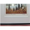 Image 2 : Framed, Signed, & Numbered Landscape Prints by Weber