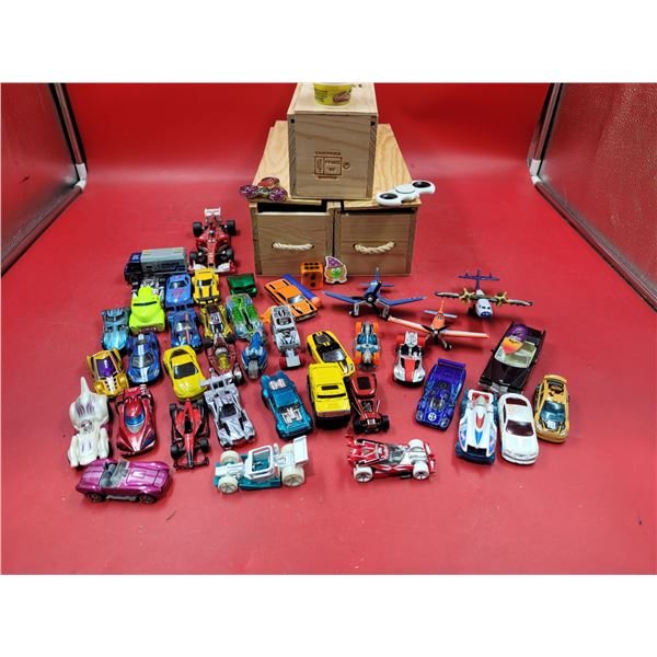 Lot of Assorted Mostly Diecast Vehicles