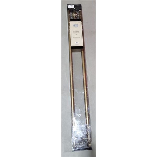 Classic Windows 48x86" Drapery Rod Set