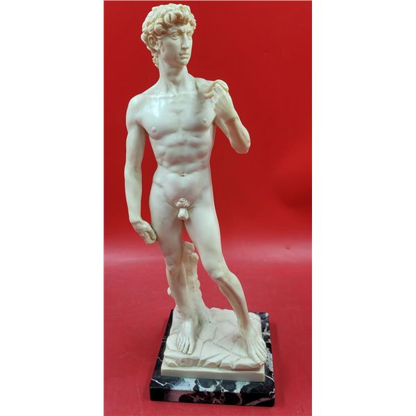 Michelangelo's David Sculpture Replica by A. Santini Made in Italy