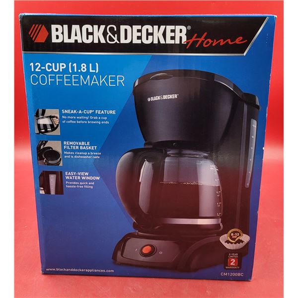 Black & Decker 12-Cup Coffeemaker