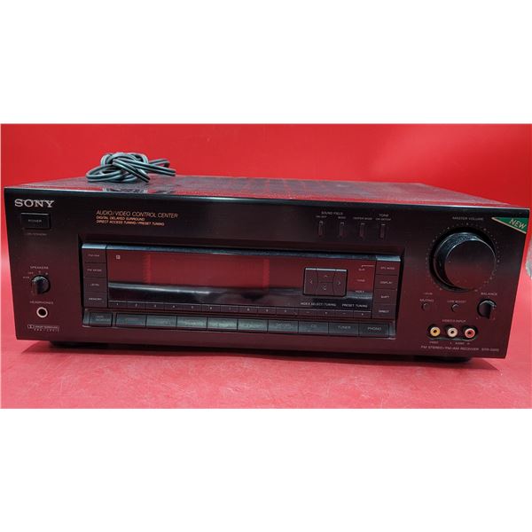 Sony Audio/Video Control Center FM Stereo/FM-AM Receiver