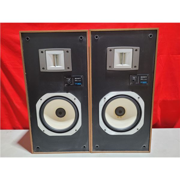 Sony SS-965 2 Way Speaker System
