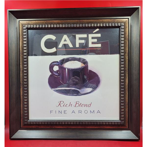 Framed Fine Aroma Print by Edward James