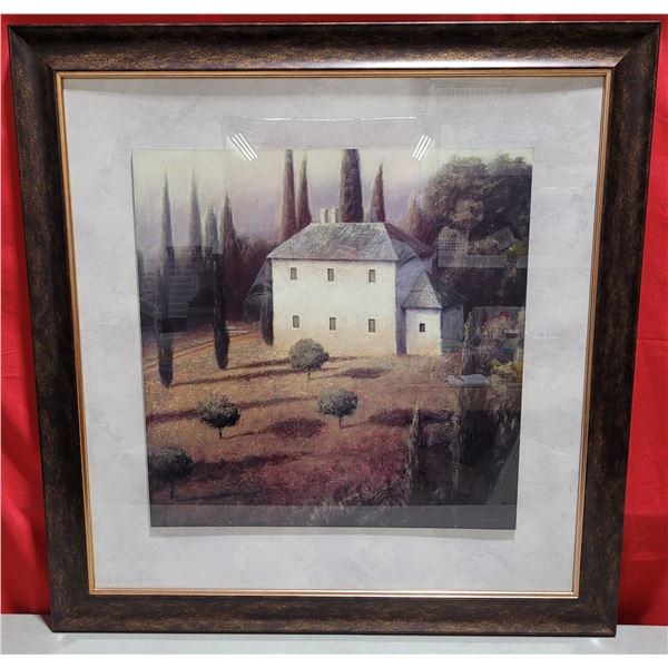 Framed Tuscany Evening II Print by James Wiens