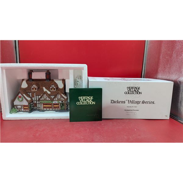 Heritage Village Collection Hand-Painted Porcelain "Ashbury Inn"