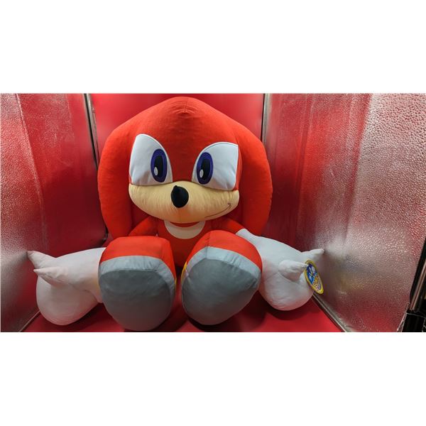 Large Sonic The Hedgehog Knuckles Plush Toy