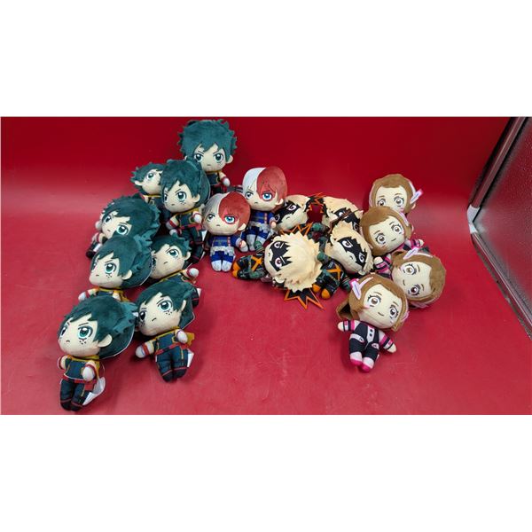 Lot of My Hero Academia Plush Toys