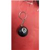 Image 2 : Lot of Emoji & 8-Ball Keychains