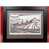 Image 1 : Framed Indigenous "The Westcoasters" Print